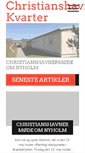 Mobile Screenshot of christianshavnskvarter.dk